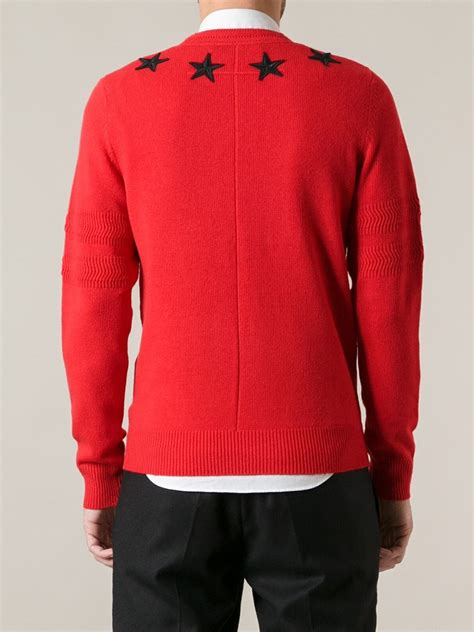 givenchy sweater red|givenchy sweaters for men.